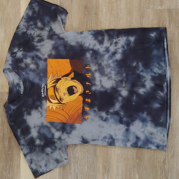 Naruto Shippuden | Shirts | Rare Naruto Uzumaki Shippuden 202 Blackgrey ...